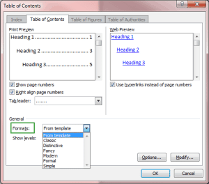 9+ Table of Contents Templates - Word Excel PDF Formats