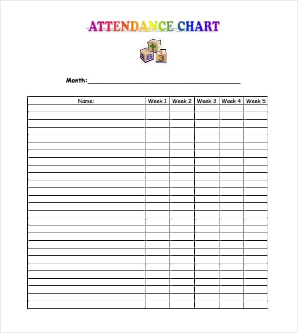 attendance sheet image 7