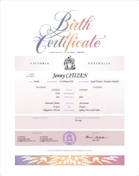 birth certificate image 5