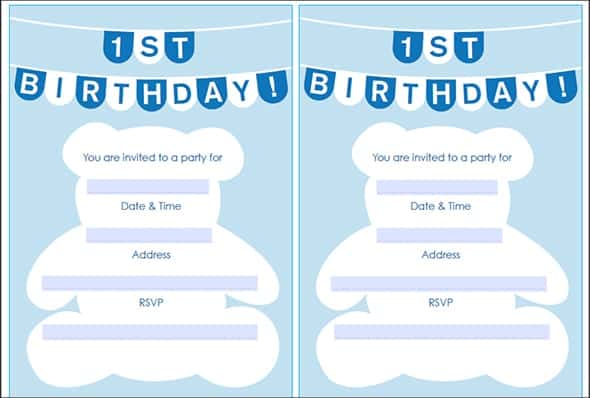 birthday party invitation 2