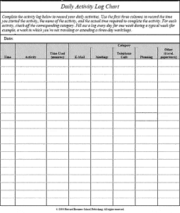 10+ Daily activity log templates - Word Excel PDF Formats