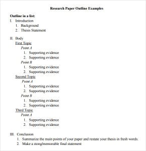 9+ Essay outline templates - Word Excel PDF Formats