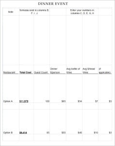 10+ Event Program Templates - Word Excel PDF Formats