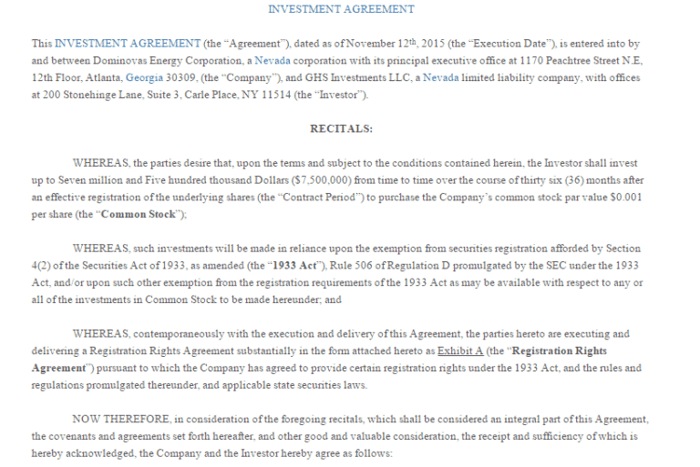 5+ Investment Contract Templates Word Excel PDF Formats