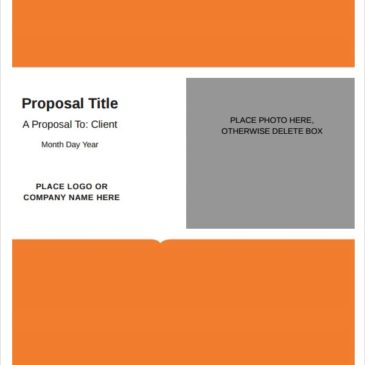 5+ Job proposal templates