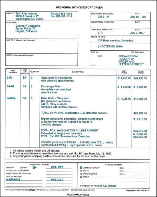 proforma invoice image 11