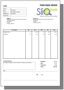 purchase order 3