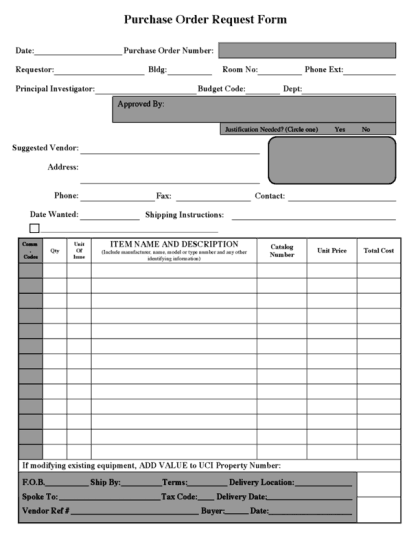 purchase order 8