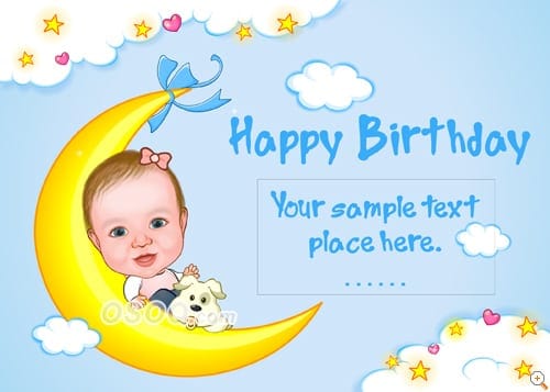 birthday card tenplate 9