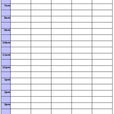 10+ Daily planner templates