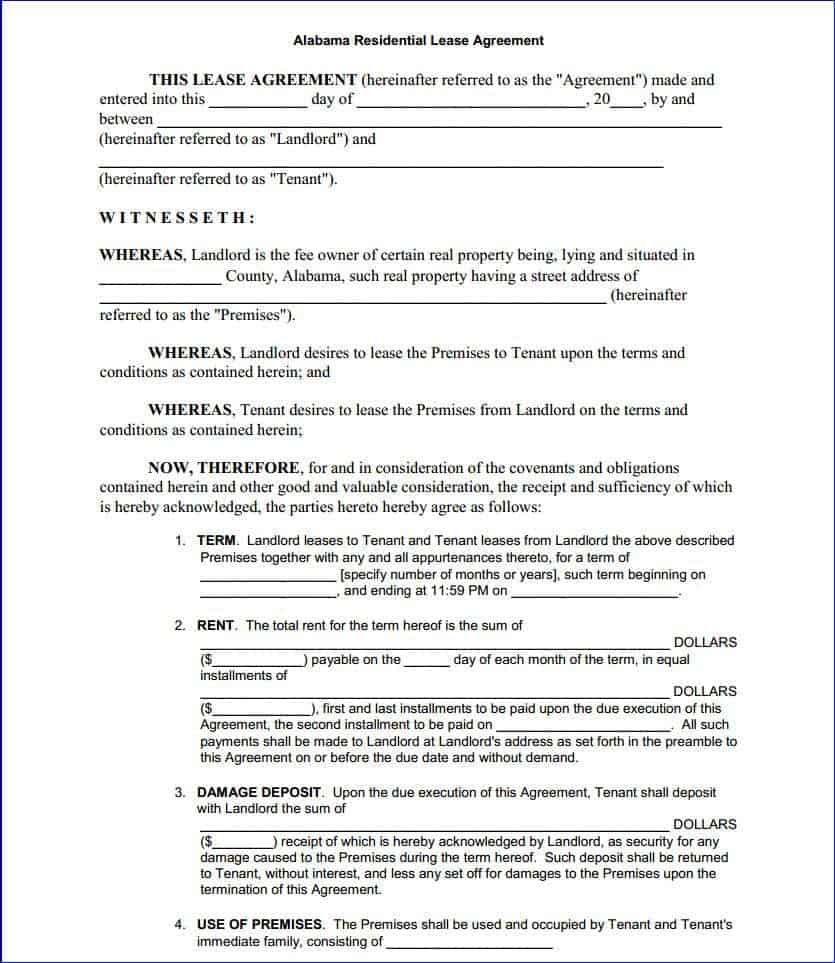 lease agreement template 10