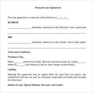 20+ Loan Agreement Templates - Word Excel Pdf Formats