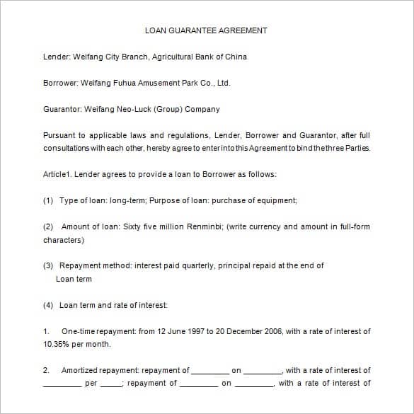 loan agreement template 13