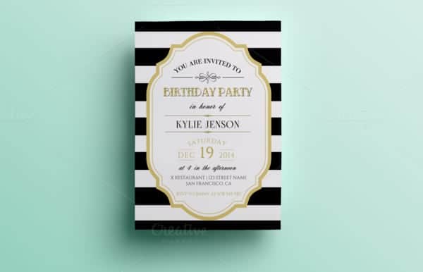 party invitation template 7