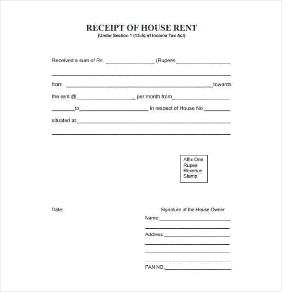 rent receipt 3