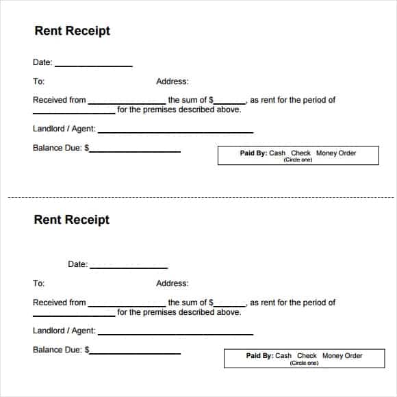 rent receipt 4