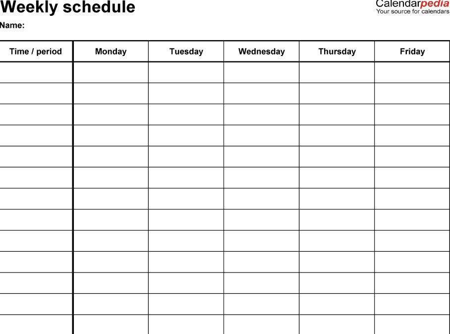weekly planner template image 9