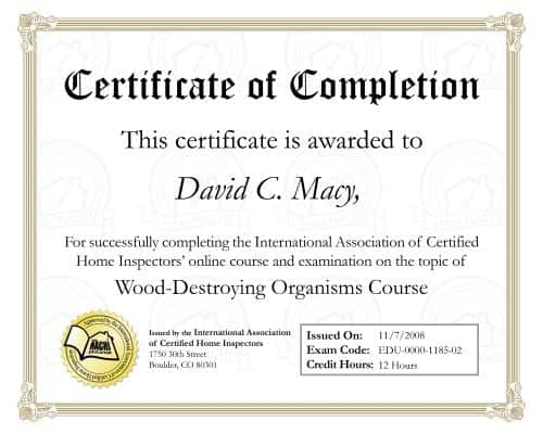 certificate of completion template 974841