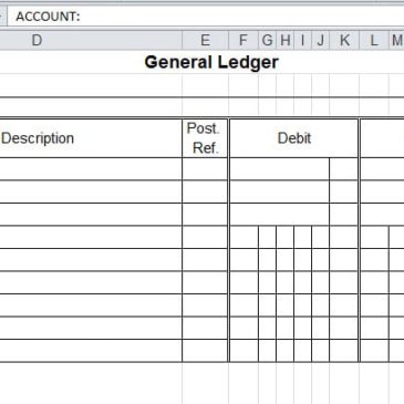 9+ General Ledger Templates