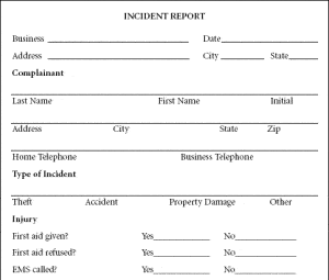 10+ Incident Report Templates - Word Excel PDF Formats