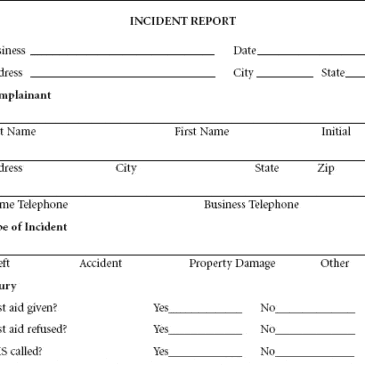 10+ Incident Report Templates