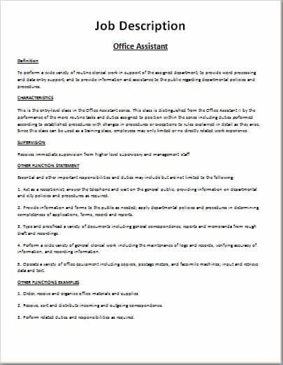 job description template 16451