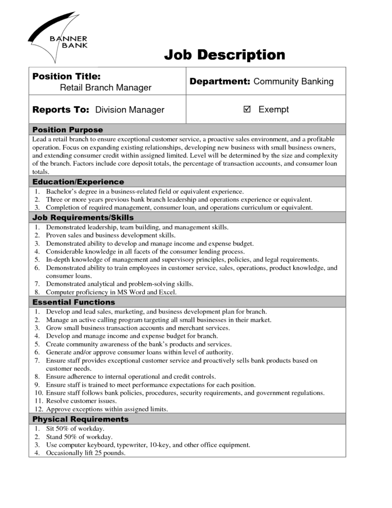 job description template 748745