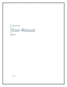 8+ User Manual Templates - Word Excel PDF Formats