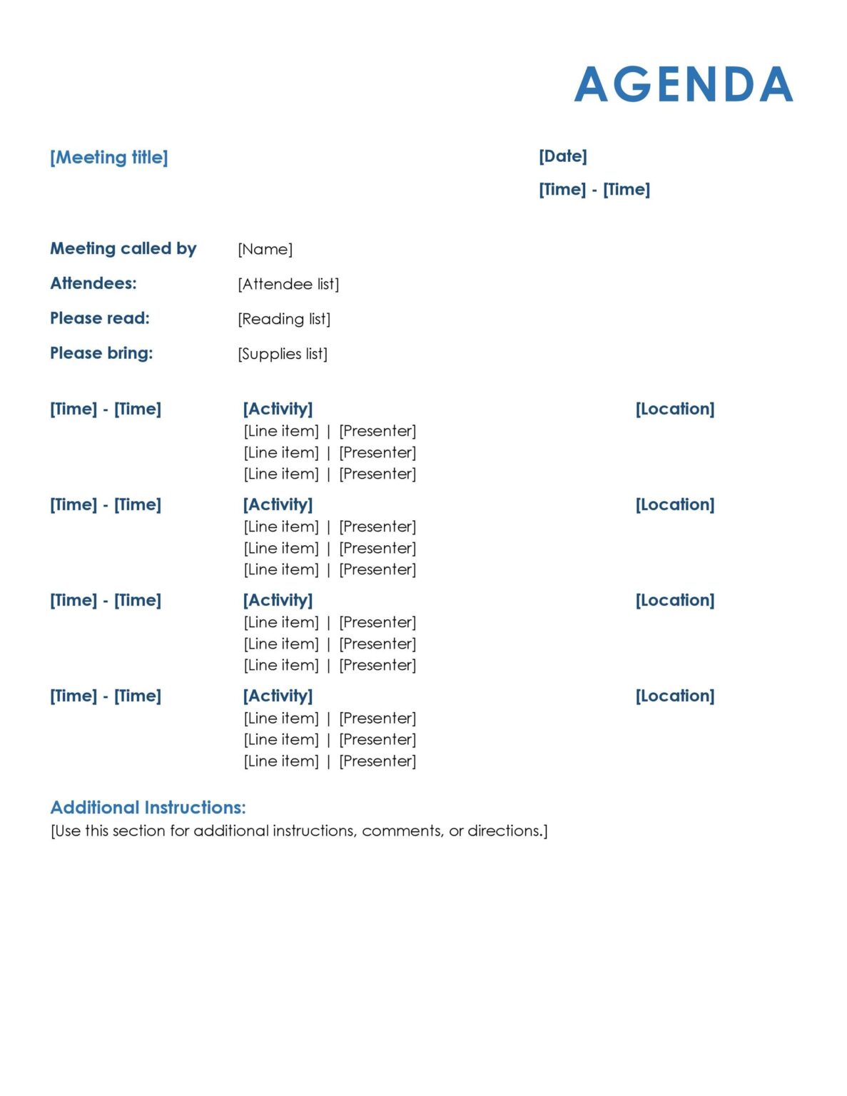 51-free-meeting-agenda-templates-word-excel-pdf-formats